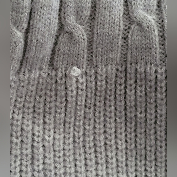 Nanette Lepore Cowl Neck Sweater Dress Gray Size M - Picture 10 of 14